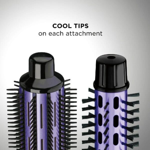 2-in-1 Hot Air Curling Combo, Includes 1.5