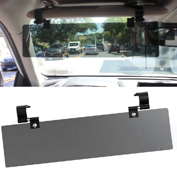 Gray Polarized Sun Visor Extender – Universal Car Visor Attachment 14