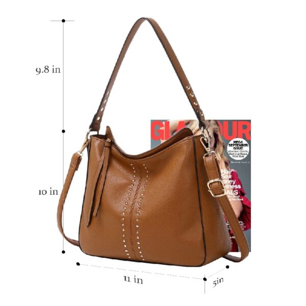 Hobo Bag for Women Crossbody Purse and Handbags Ladies Chic Shoulder Bags, Red