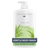 (4 pack) Mild and Gentle Body Wash, Aloe Scent, for All Skin Types, 35 fl oz