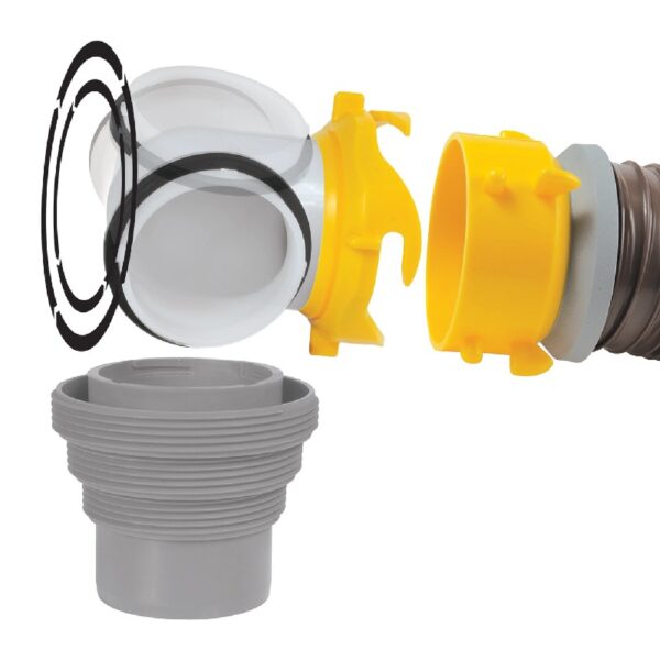 Revolution 360 20-Foot Heavy-Duty Camper/RV Sewer Hose Kit | HTS Vinyl, Multicolor (39628)