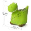 Dino Ride-on Inflatable Bouncer, T-Rex, Indoor & Outdoor Play, for Children Ages 3-4