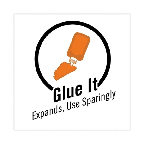 (4 pack)  Glue 5000408 4 oz. Original Formula Glue - Dries Light Brown