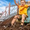 Premium Brown Rubber Mulch Nuggets, 0.8 cu ft
