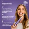 Black Series Electric Toothbrush - Rechargeable, 4 Modes, Travel Case, 8 Brush Heads