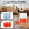 2000ml Portable Dehumidifier, Auto Defrost, Ultra Quiet for Home Large Room Bathroom Garage,Auto Power Off,LED Indicator,clearance sales,White