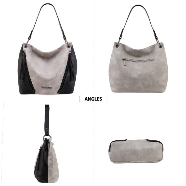 Hobo Bag Purses and Handbags for Women Top Handle Handbags with Zipper