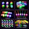 Mocoosy 103Pcs Glow in the Dark Party Supplies Light Up Party Favors LED Neon Toys Bulk for Kids With 50 Glow Sticks, 30 Finger Lights, 6 Led Glasses, 6 Jelly Rings, 6 Light Up Bracelets, 5 Headbands