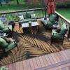 6'x9' Outdoor Rugs Patio Waterproof Outside Mat Reversible Plastic Camping Carpet,Black & Brown