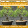 3 Pcs Coconut Fiber Mulch Ring, 30 Inch Coco Coir Tree Ring Mulch Mat, 100% Natural Tree Protector Mat Plant Cover Ring Coconut Coir Discs Tree Mats Mulch Rings for Indoor Outdoor Trees Plants
