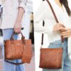 741d7ef14596484ca197b32d01783178 Women's 3Pcs Purse Handbag Shoulder Bag Tote Satchel Hobo Bag Briefcase Work Bag for Ladies
