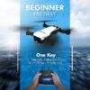 Drone with 1080P HD Camera, Foldable Design, Altitude Hold, 2.4GHz