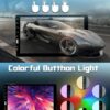Single Din Car Stereo with Bluetooth 9 Inch HD Touch Screen Car Radio with Backup Camera + External Microphone + FM MP5 Player Car Audio Receivers Support Mirror Link SWC USB EQ Car Radio