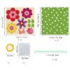 24 Pieces Flower Bouquet Craft Kit Mother'S Day Flower Bouquet Paper Craft Kit Colorful Diy Thankful Gift Craft for Teacher Appreciation Week Spring Handmade Project Classroom Activities