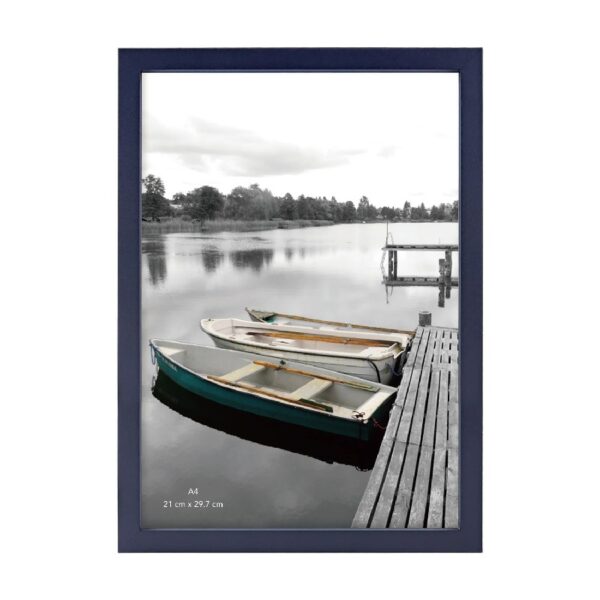 11 x 14 5-in-1 Wood Picture Frames Set-11x14 Matted to 8x10 Wall Frames, Black