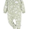 Baby and Toddler Neutral Microfleece Blanket Sleeper Pajamas, 3-Pack, Sizes 0/3M-5T