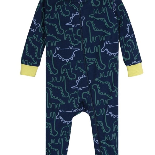 Brand Gender Neutral Footless Unionsuits, 3-Pack, Sizes 0/3 Months - 5T