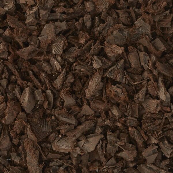 Premium Brown Rubber Mulch Nuggets, 0.8 cu ft