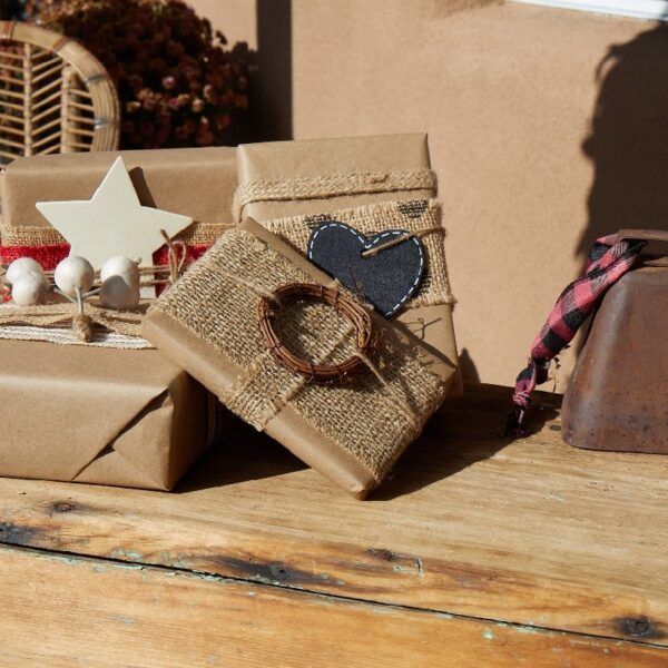 Love, Laugh, Craft Jute Burlap Roll Precut, 6