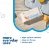 Sensitive+ Newborn & Baby Wipes, 3-In-1 Cleans, Cares, Protects, 99.9% Water, Unscented & Hypoallergenic, 9 Packs (540 Wipes)