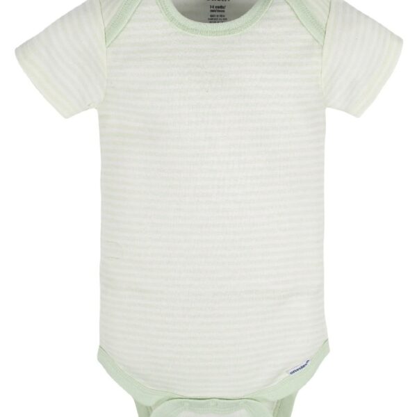 Assorted Short Sleeve Onesies Bodysuits, 8pk (Baby Boy or Baby Girl Unisex)