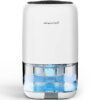 Dehumidifier Portable and Ultra Quiet with Automatic Defrosting for Home 1000ML(2200 Cubic Feet)