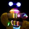 Mocoosy 103Pcs Glow in the Dark Party Supplies Light Up Party Favors LED Neon Toys Bulk for Kids With 50 Glow Sticks, 30 Finger Lights, 6 Led Glasses, 6 Jelly Rings, 6 Light Up Bracelets, 5 Headbands