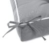 Outdoor Bench Cushion with Ties, 41 x 19 inch Weather Resistant Tufted Garden Loveseat Cushion