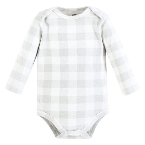 Cotton Long-Sleeve Bodysuits, 5-Pack, Newborn- 24 Months