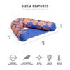 Shaka Sling XL Pool Float, Doubled-Sided Mesh, Quick Draining Fabric, No Inflation Needed, Sweet Shells Berry