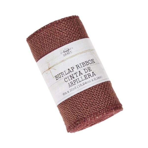 Love, Laugh, Craft Jute Burlap Roll Precut, 6