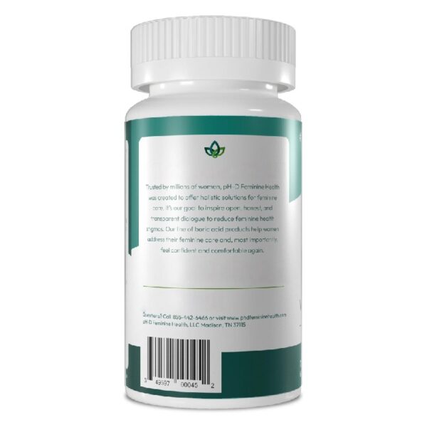 Feminine Health Boric Acid Vaginal Suppositories for Women's Health, 72 Count
