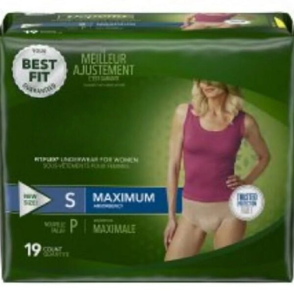 Adult Underwear Pull On Small Disposable Heavy Absorbency, 47915 - Pack of 19
