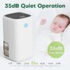 Dehumidifier for Home (280 sq. ft), 37Oz Water tank,Portable and Quiet with Auto Shut Off