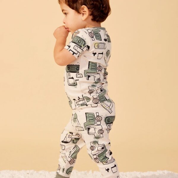 Baby & Toddler Boys 4Pc Short Sleeve Snug Fit Sleepwear, Size 9 Months-5T