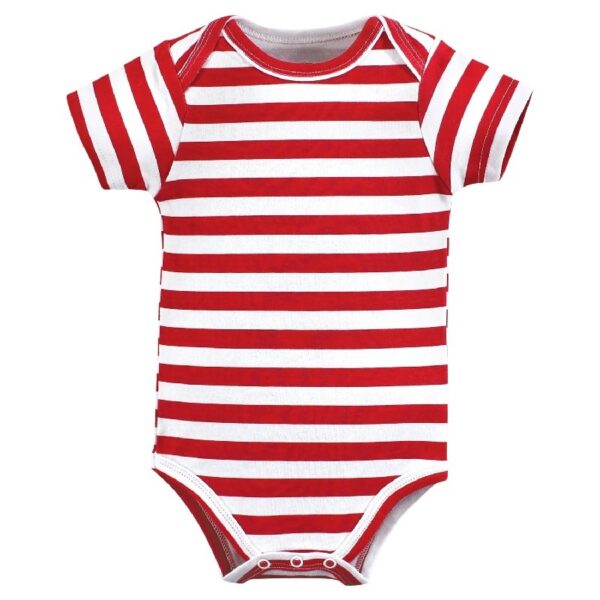 Short Sleeve Bodysuits, 5-Pack, Newborn- 24 Months