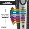 Color Pro Cord/Cordless Rechargeable Hair, Beard Trimmer for Men - 9891-100