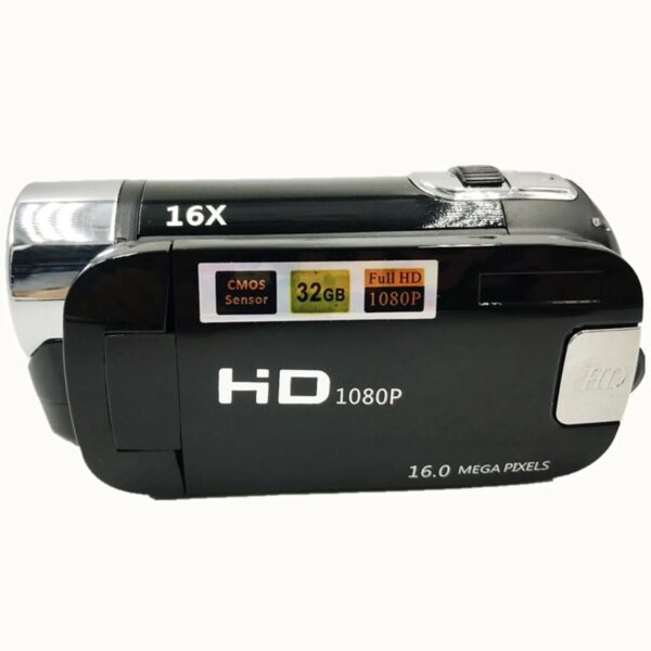 IFCOW Full HD 1080P 16x Zoom Digital Video Camera Camcorder Camera Recorder w/Mic & Speaker