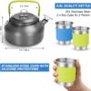 16 Piece Aluminum Camping Mess Kit