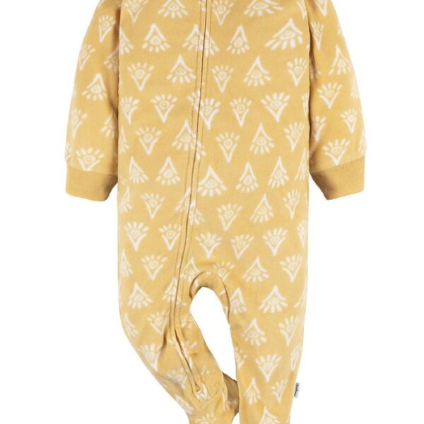 Baby and Toddler Neutral Microfleece Blanket Sleeper Pajamas, 3-Pack, Sizes 0/3M-5T