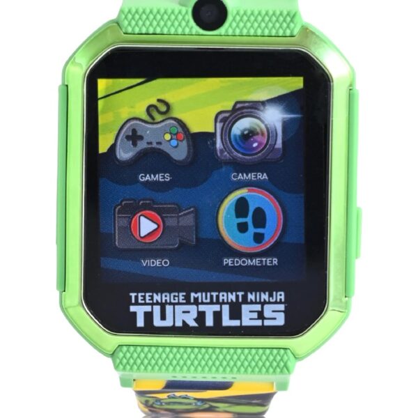 Sega Sonic The Hedgehog iTime Unisex Child Smart Watch with Silicone Strap and Blue Case 42mm
