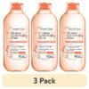 (3 pack) SkinActive Micellar Gentle Peeling Water Facial Cleanser, 13.5 fl oz