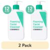 (2 pack) Foaming Facial Cleanser, Daily Face Wash for Normal to Oily Skin, 12 fl oz