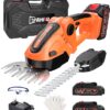 Cordless Hedge Trimmer, 3 in 1 Handheld Electric Grass Trimmer , Trimmer for Bush,Tree, Garden, Patio and Lawn