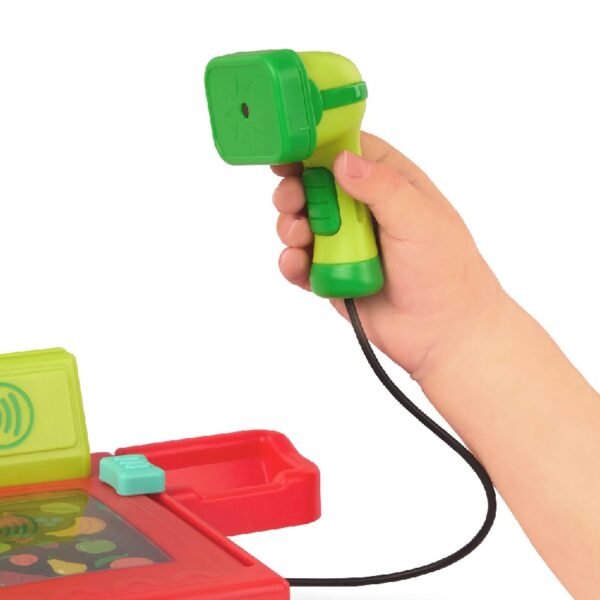 Ring It Up Register Cashier Plastic Set with 35pcs Calculator, Toddler and Preschool Toys