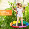 Tree Swing for Kids, 40'' Outdoor Swing Backyard Playground Outdoor Toys for 3 4 5 6 7 8 9 10 Year Old Girls Boys