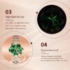 Women Watch Fashion Rose Gold Diamond Analog Quartz Female Watch for Women Luxury Dress Ladies Stainless Steel Luminous Waterproof Date Wrist Watches Green Dial
