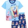 Teenage Mutant Ninja Turtles Boys Graphic Print Tee and Shorts Sleep Set, 2-Piece, Sizes 4-12