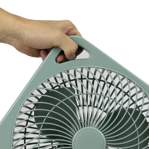 7bad820b7a2745a1a27fb332018acb47 (2 pack) Mainstays 9-inch Box Indoor Comfort Personal AC Electric Fan, 3 Speeds, Black