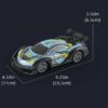 RC Car for Kids, 1:18 Remote Control 2.4Ghz High Speed Race Drifting Cars for Christmas Gift Toy